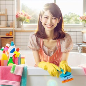 お風呂の排水口 掃除 100均グッズ