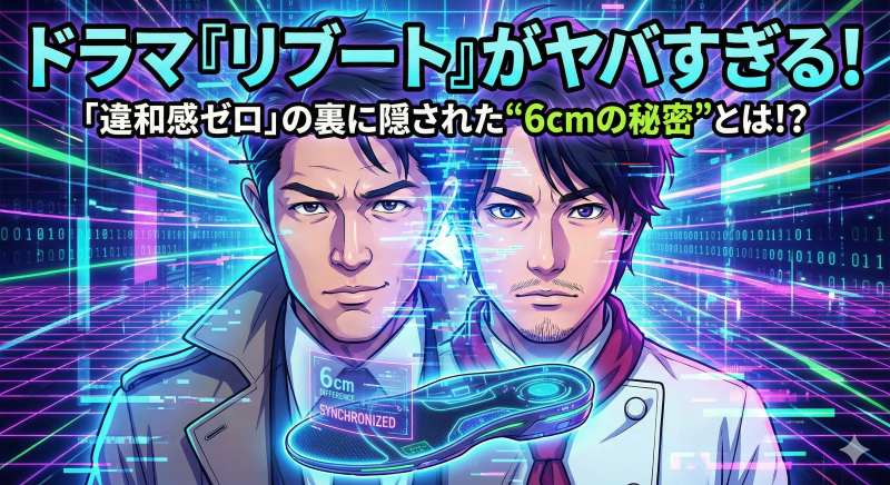 俳優の熱量と技術にフォーカス 合成された顔、同期する魂。鈴木亮平と松山ケンイチが『リブート』で挑んだ実験